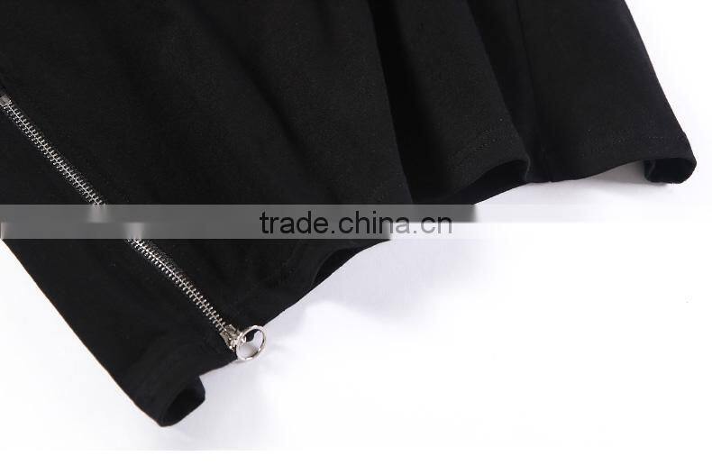 fashion blank white tees mens curved hem t shirt for men