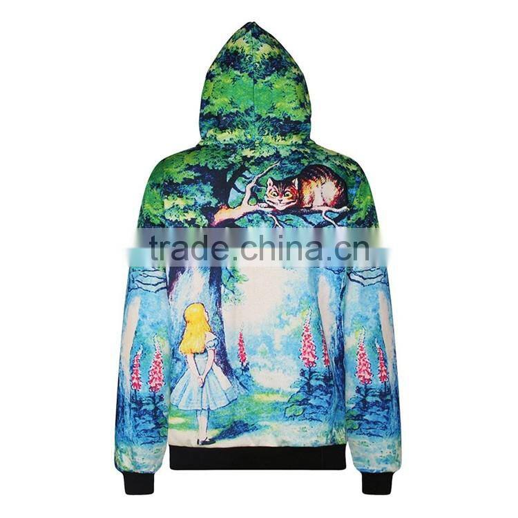 Nanchang Manufacturers Bulk Men's Sweatshirt 3D Sublimation Wholesale Plain Black Hoodie
