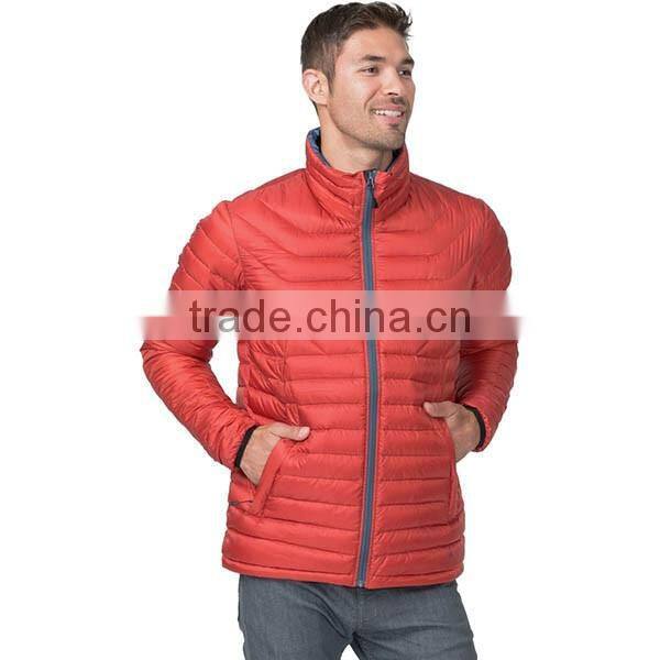 2016 New Design Winter coats for men down jacket oem service