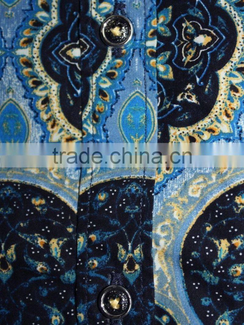 Blue Party Wear Shirt