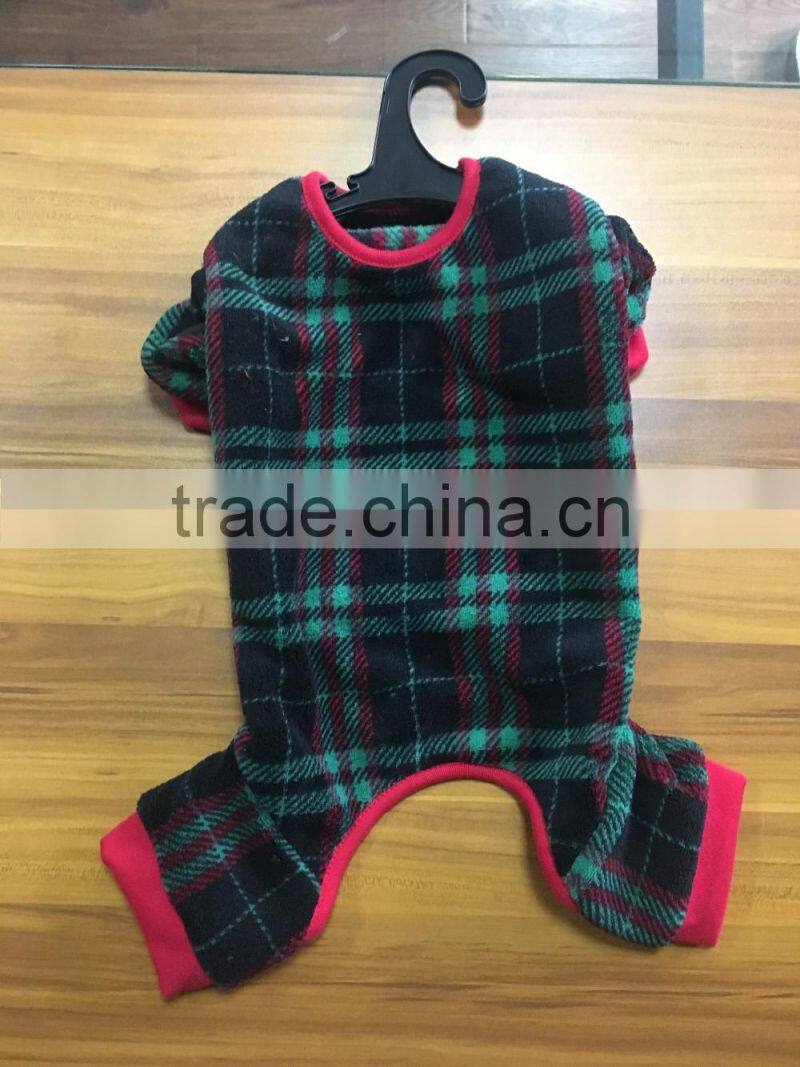 Durable best selling fashion fleece pet apparel dog clothes