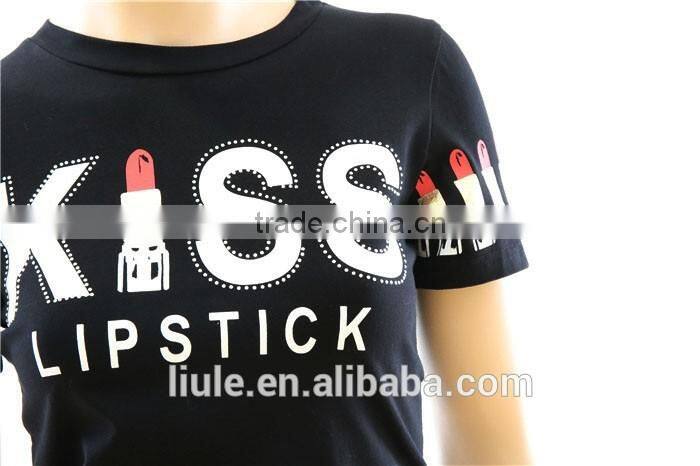 Hot selling comfortable shirt women printed t shirt wholesale china printingT-shirt