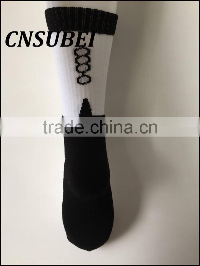 2016 new design ribbid top men 100% coolmax full treey elite cycling clothing socks men