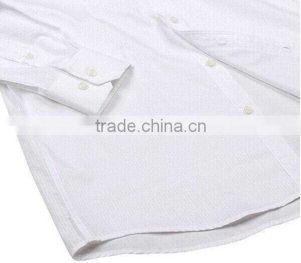 spread collar 100% cotton business men shirt long sleeve shirt for men