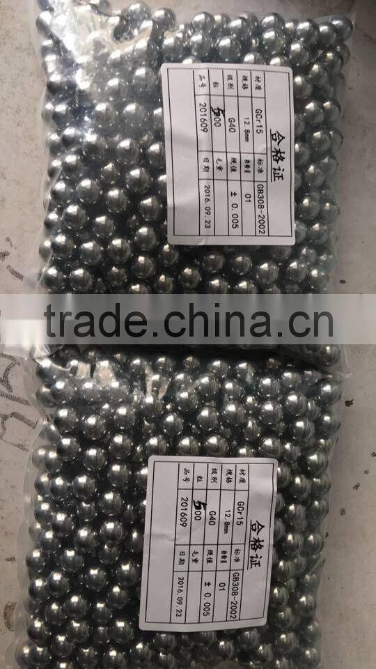 Bearing steel Ball, 12.9mm steel ball, 40 accuracy class