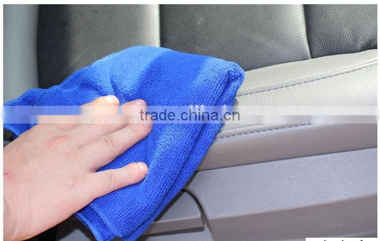 300gsm microfiber cleaning towel 16x16 cleaning towel