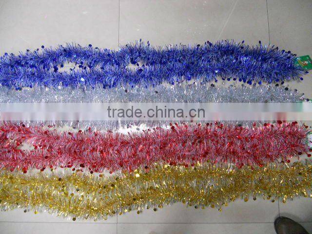 New design christmas tinsel garland