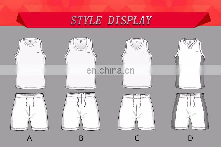 china custom sublimation color blue red yellow basketball jersey uniforms design