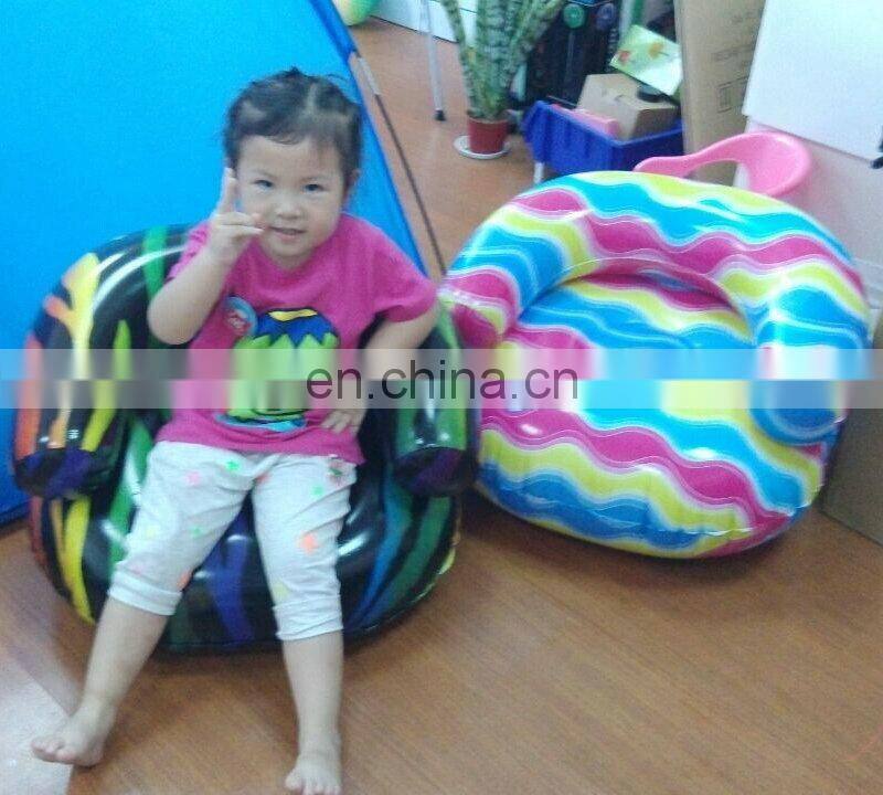 ICTI Approved Material Comply with ASTM standard and EN 71 Cartoon Winnie air bed inflatable bed sofa