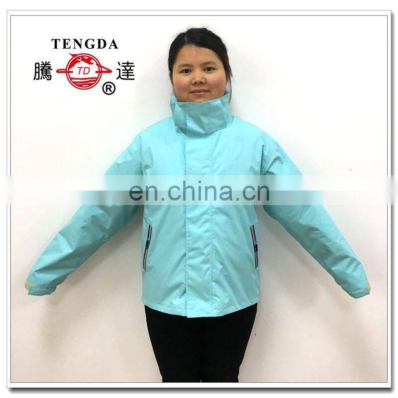 breathable windbreaker polyester waterproof garment