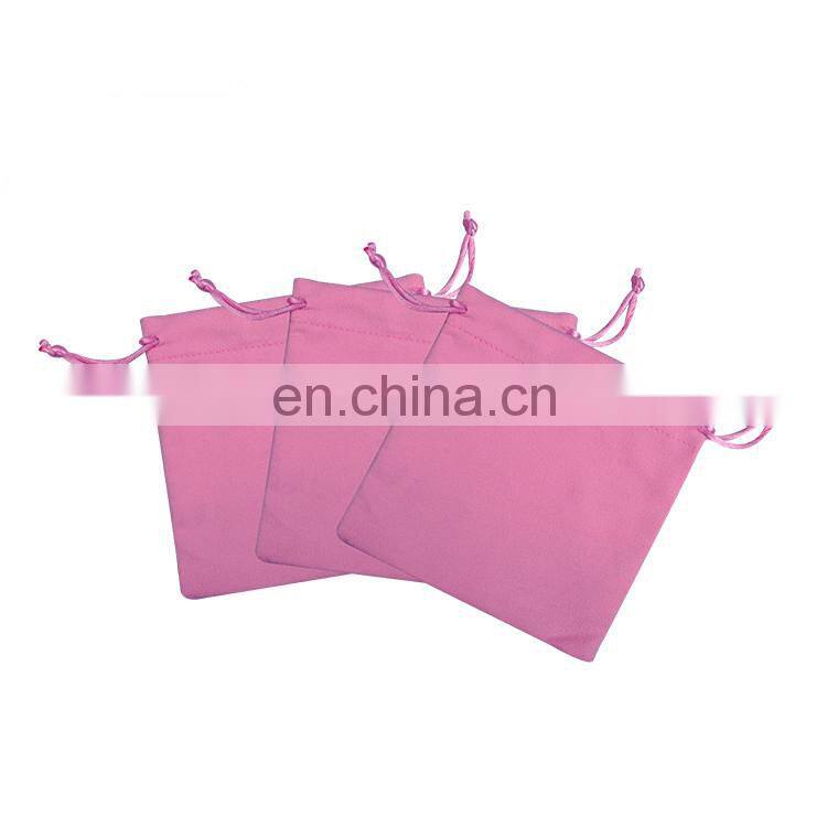 alibaba online microfiber custom brand accessory pouch