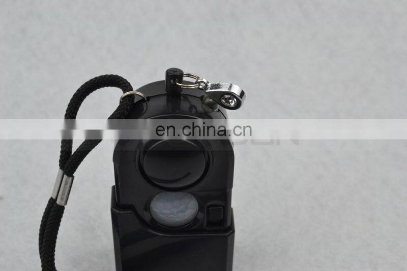 Promotion Gift Home Hotel Personal Security Alarms with LED Light