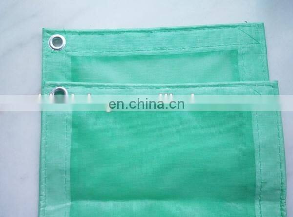 Truck tarp, pvc coated construction safety mesh sheet