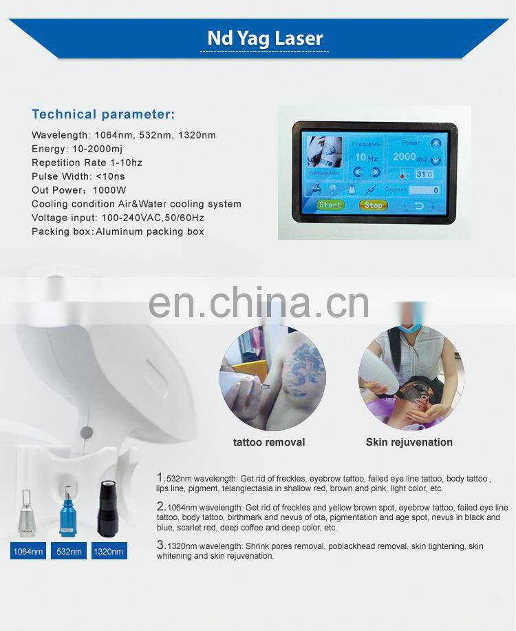 New Q Switch Nd Yag Laser Tattoo Removal Machine Price China Laser Machine For Sale