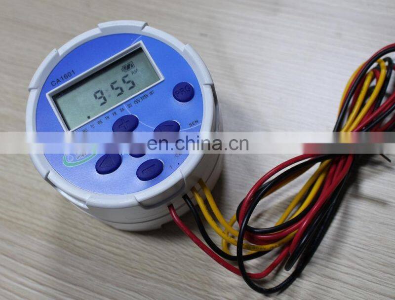 cabral irrigation 1Single Station Battery Operated Node Controller w/ 1inch DC Latching Solenoid valve