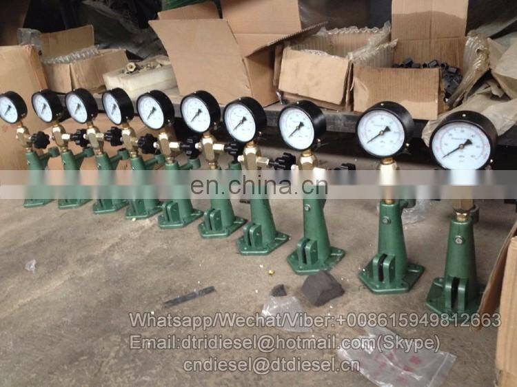 S60H bosch diesel fuel injector injection nozzle tester with with 0-60 Mpa (0-600 bar) pressure gauge in high quality