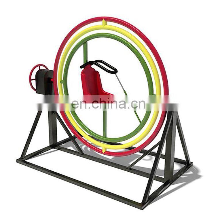 Hotfun Amusement Park Playground Rides Human Gyroscope for sale