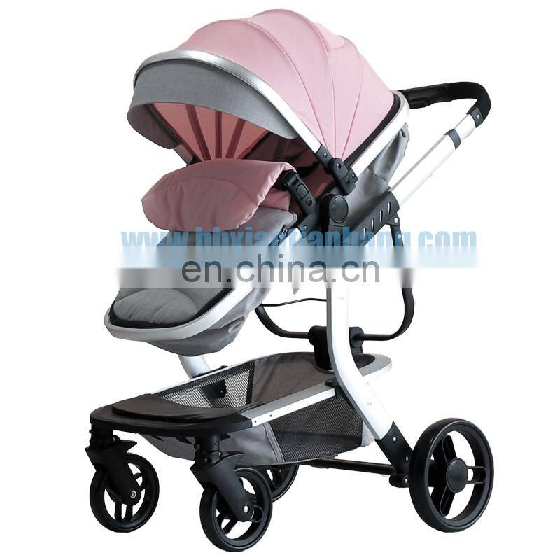 Good baby pram with baby car seat high quality baby stroller