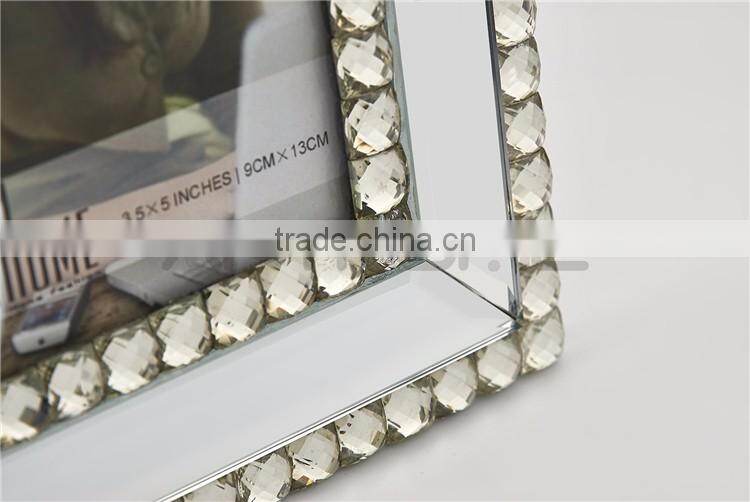 Luxury Wholesale Home Decoration Curved Filmglass Photo Frame