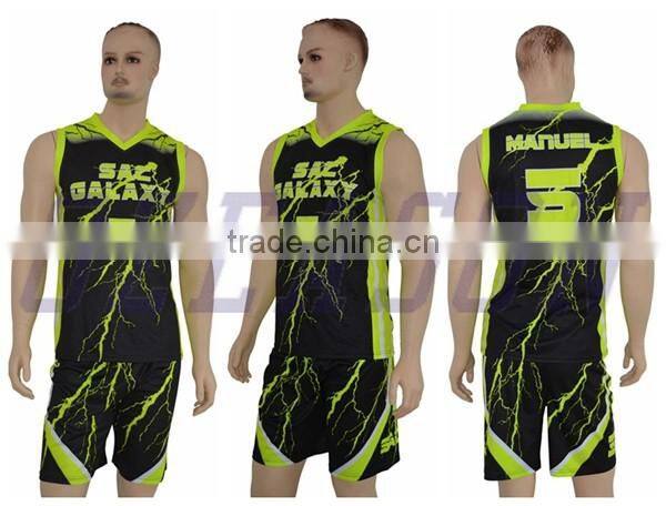 Latest sublimated custom basketball jerseys design 2016