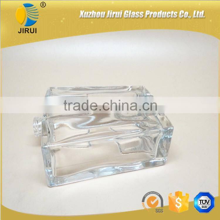 100ml clear glass perfume bottle with sprayer