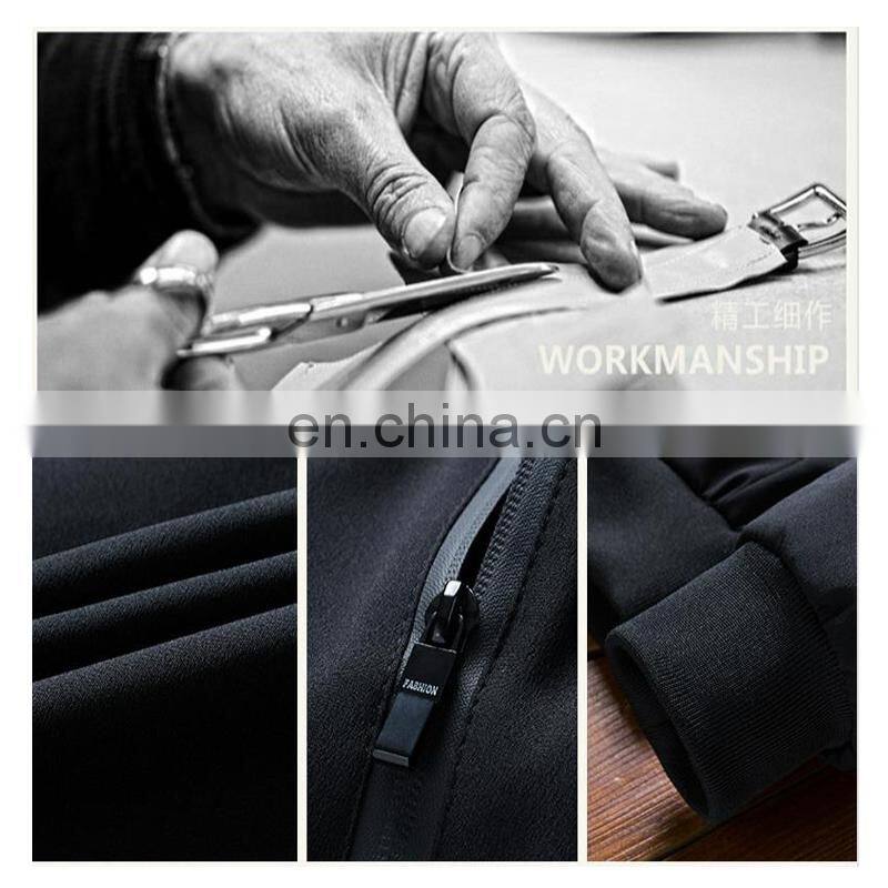 Men's Long Sleeve Casual Jacket Aviator Motorcycle Jacket