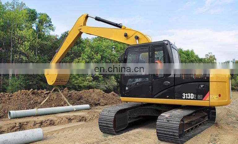 Small 74.5kw 0.53m3 crawler excavator 313D2 GC/313 D2 GC