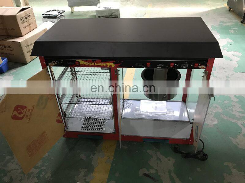High quality popper popcorn machine electric popcorn making machine with warmer for sale