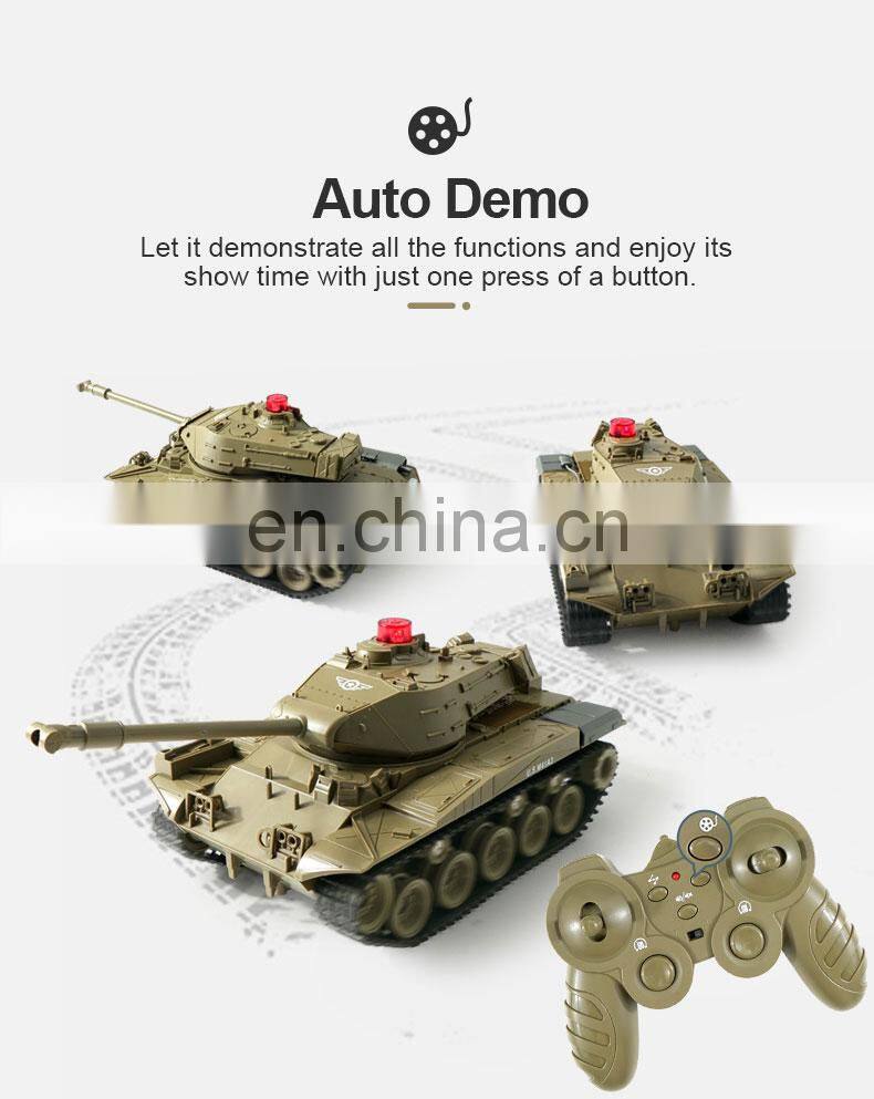 2022 JJRC Q85 Battle Tank 1/30 2.4G Remote Control Programmable Crawler Tank Car Sound Effects Military Tank Model Toys Gift 1 b
