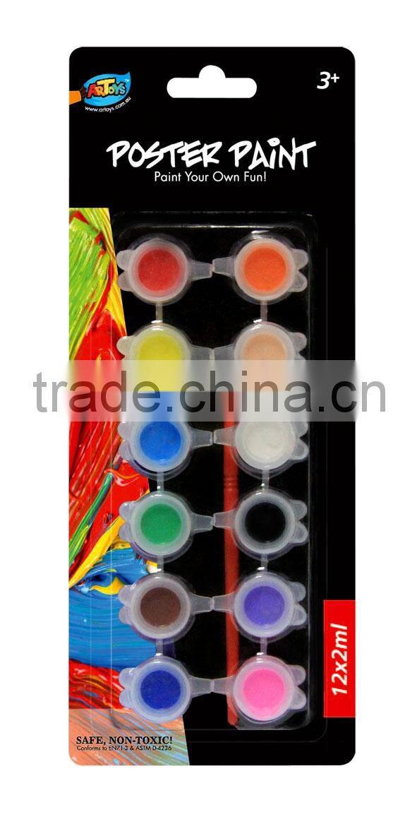 12 Color 2 ml Acrylic Paint ARTOYS A0154