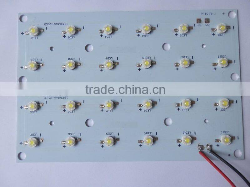 12W 24W OEM Customized PCB with LED Reflow Soldering