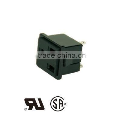UL approvals us armerican inlet small size/usa power socket