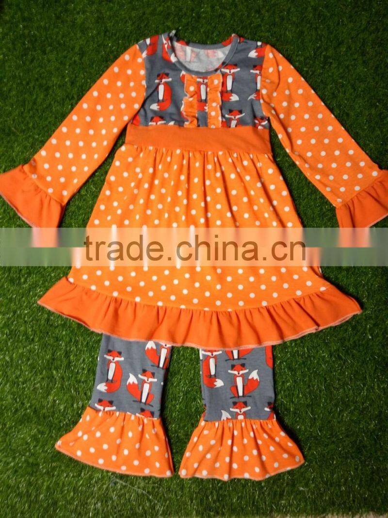Wholesale In Bulk Kids Clothes 2016 Halloween Children Clothing Sets Kids Boutique Outfit