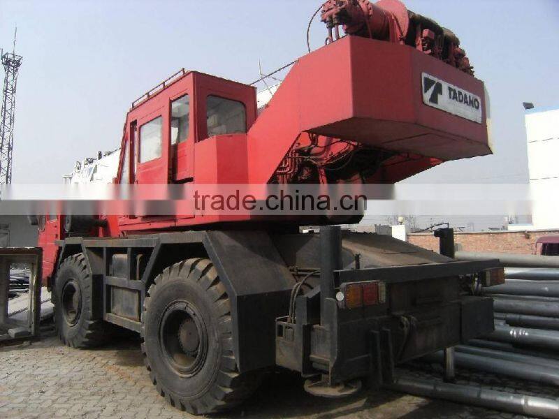 Used condition original japanese Kato KR45 rough terrain crane with hydraulic engine second hand rough terrain crane