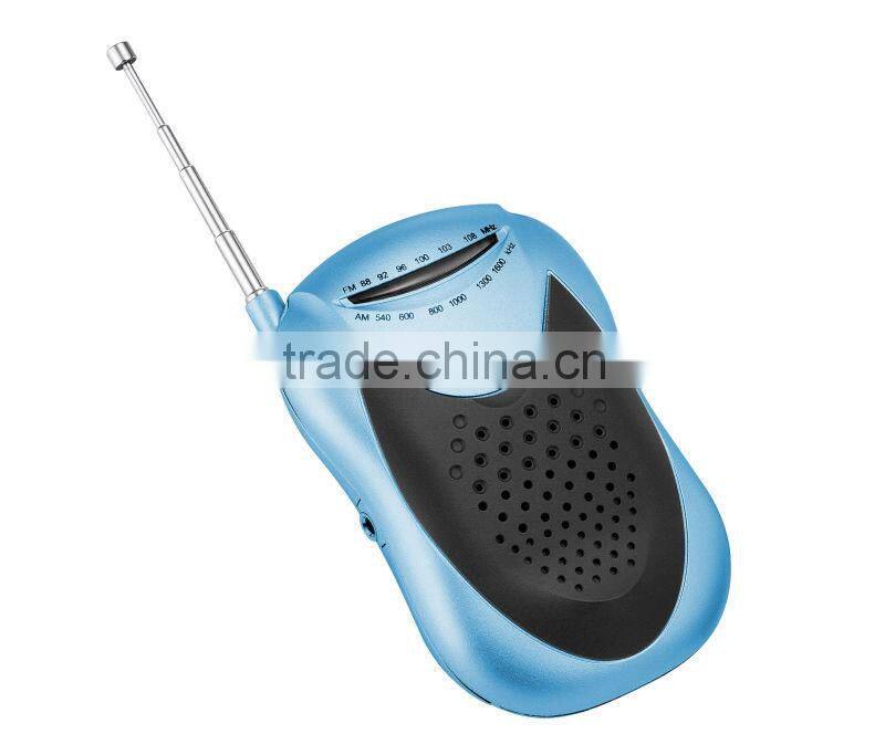 Cute High Quality Palm Size Super Mini Pocket AM FM Radio