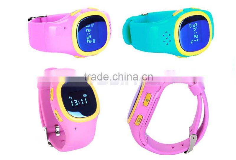 Q50 Emergency GPS Tracker Security Children Kids Cell Phone Watch With SOS Phone Call