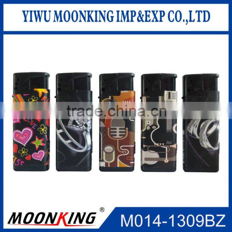 Electron windproof jet torch cigar lighter branded led lighter