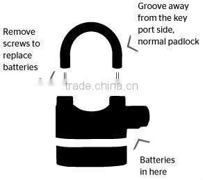 2013 Smart 110db Alarm Lock high security laptop lock
