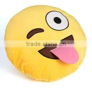 Wholesale Soft Cute Emotion Cotton Cushion Cover