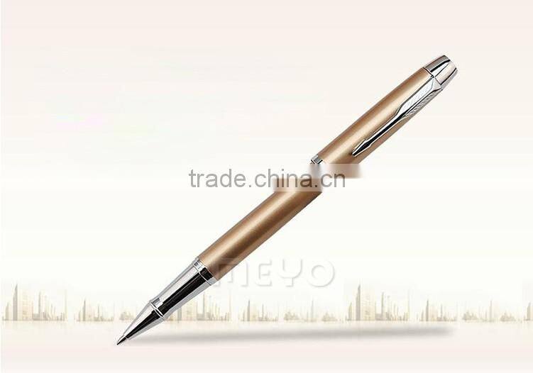 Memento gift set of wireless mouse and capped metal pen for promotion