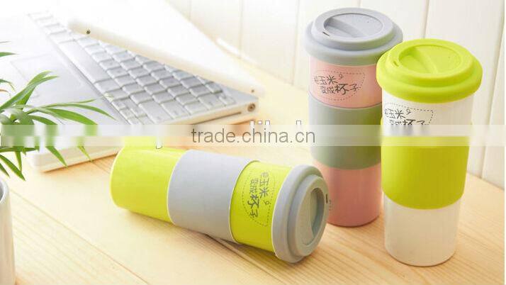 corporate gift business promotion corn starch cup eco friendly product biodegradable cup cup for coffee