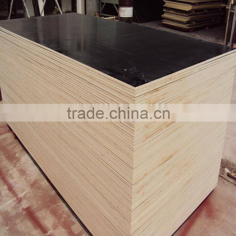 Non-slip marine plywood,Black film faced plywood