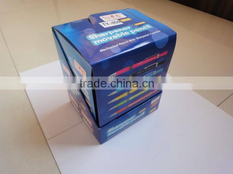 office&school colored Mechanical pencil 2.0mm automatic smart black pencil