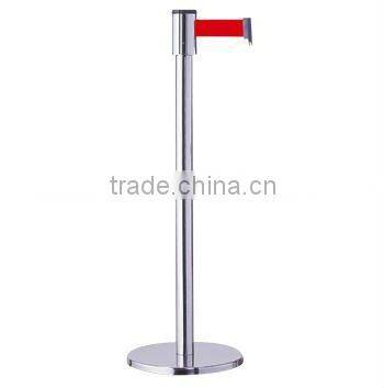 Crowd Queue Control Barrier with Sign Holder