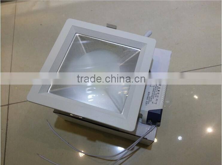 Square Die Sasting LED Downlight COB 10w 20w 30w Round LED Ceiling Lamp LED Spotlights