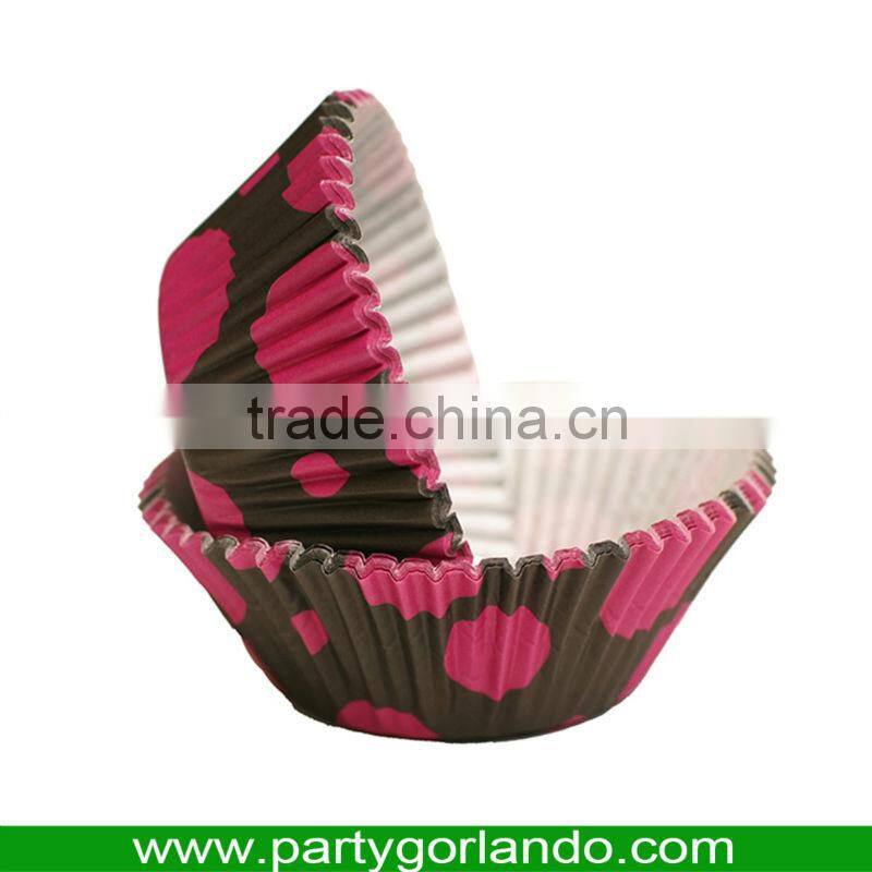 Best quality custom greaseproof rectangular paper cupcake liners