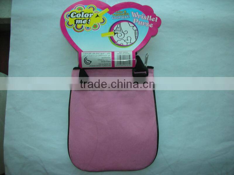 Drawing fashion handbag for kids