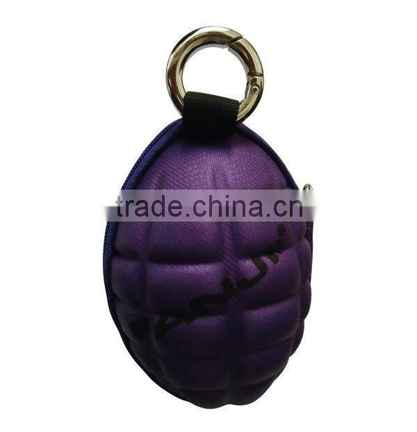 Personalized grenade shape key case