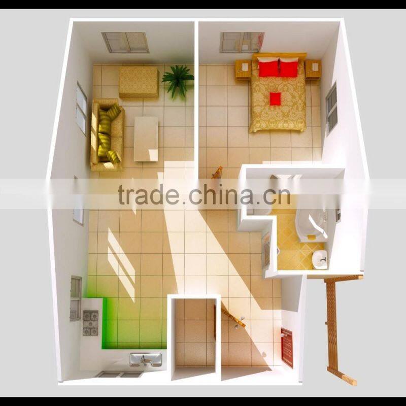 Affordable easy simple house plans EPS prefabricated house ready made house China manufactured