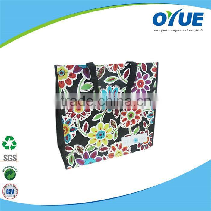 Promotional cheap recycled pp woven shopping bag